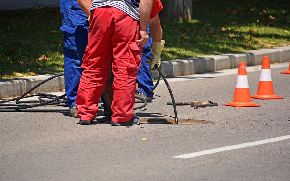 travaux assainissement Ennery